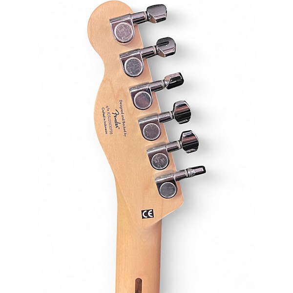 Used Squier Bullet Telecaster Surf Green Solid Body Electric Guitar