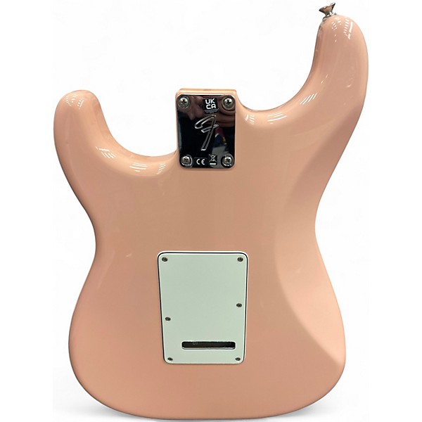 Used Fender Player Stratocaster Pink Solid Body Electric Guitar