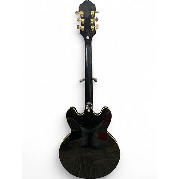 Used Epiphone sheraton II pro Black Hollow Body Electric Guitar