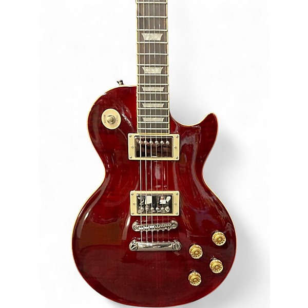 Used Epiphone 1960 Tribute Plus Trans Red Solid Body Electric Guitar