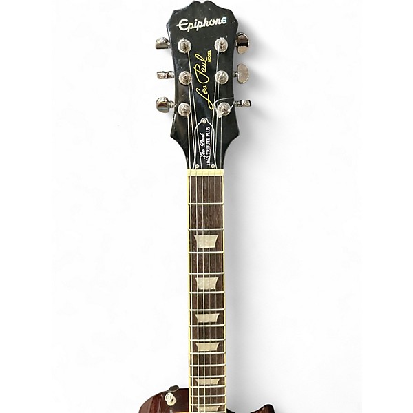 Used Epiphone 1960 Tribute Plus Trans Red Solid Body Electric Guitar