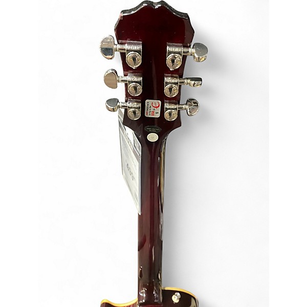 Used Epiphone 1960 Tribute Plus Trans Red Solid Body Electric Guitar