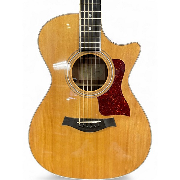 Used 1999 Taylor 412CE Natural Acoustic Electric Guitar
