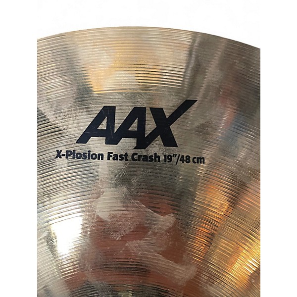 Used SABIAN 19in AAX Xplosion Fast Crash Cymbal