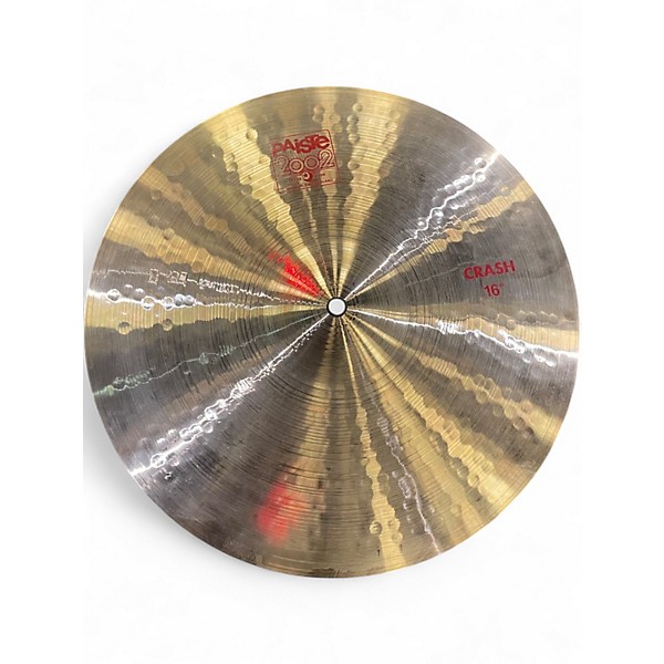 Used Paiste 16in 2002 Crash Cymbal
