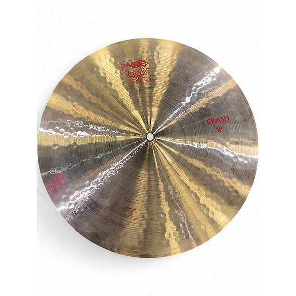 Used Paiste 16in 2002 Crash Cymbal