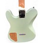 Used 2014 Echopark Clarence Gold Coil Telecaster Seafoam Green Solid Body Electric Guitar