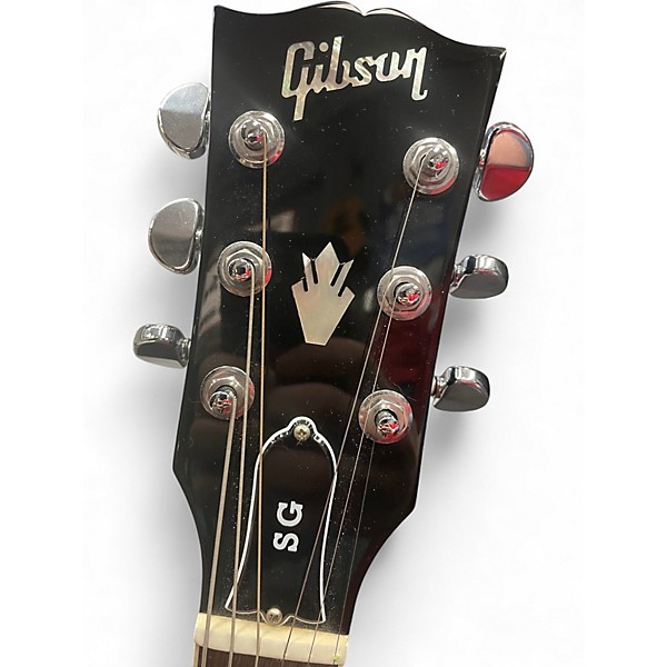Used Gibson SG Black Solid Body Electric Guitar