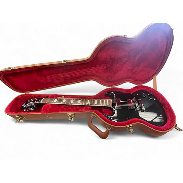 Used Gibson SG Black Solid Body Electric Guitar