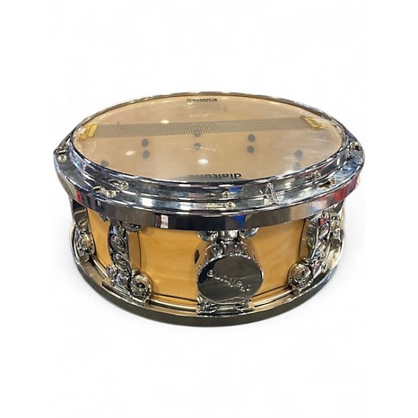 Used dialtune 14X6.5 Maple Snare Drum Maple Drum