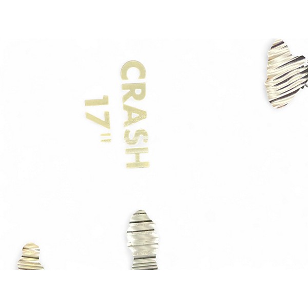 Used Paiste 17in Color Sound 900 Crash Cymbal