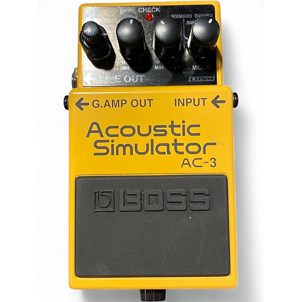 Used BOSS AC3 Acoustic Simulator Effect Pedal