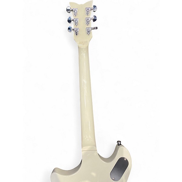 Used Schecter Guitar Research Tempest Standard Classic White Solid Body Electric Guitar