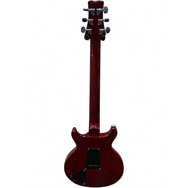 Used PRS Santana III Crimson Red Trans Solid Body Electric Guitar