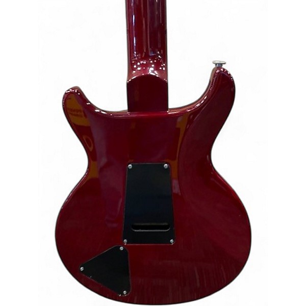 Used PRS Santana III Crimson Red Trans Solid Body Electric Guitar