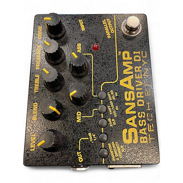 Used Tech 21 Sansamp PBDR Bass Driver DI Bass Effect Pedal