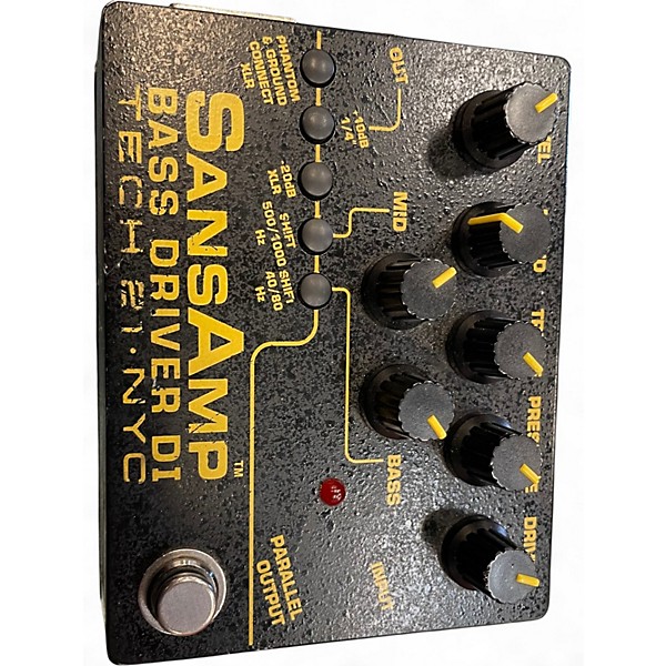 Used Tech 21 Sansamp PBDR Bass Driver DI Bass Effect Pedal