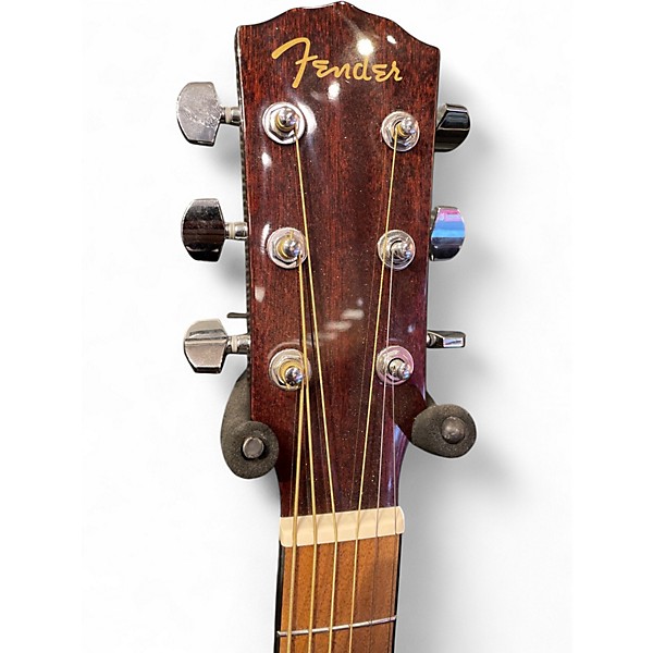 Used Fender CD-60S ALL MAH Natural Acoustic Guitar