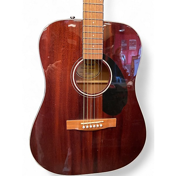 Used Fender CD-60S ALL MAH Natural Acoustic Guitar