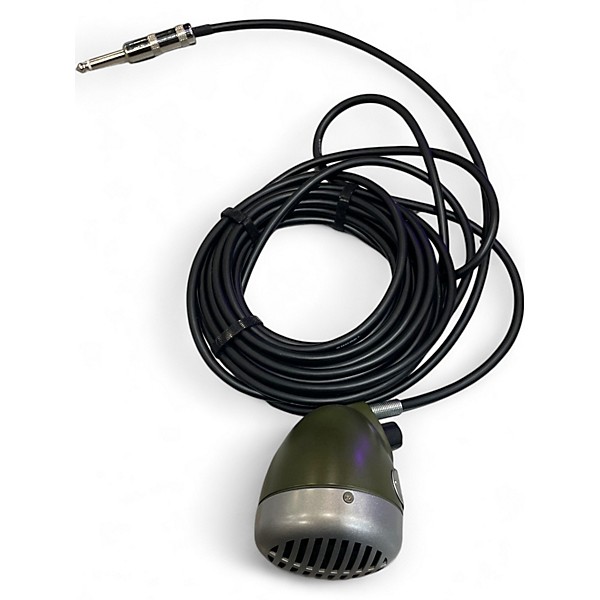 Used Shure 520DX Green Bullet Dynamic Microphone
