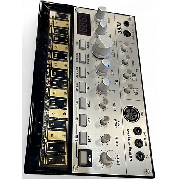 Used KORG VOLCA BASS Synthesizer