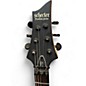Used Schecter Guitar Research Damien V1 Black Solid Body Electric Guitar