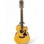 Used Taylor 254ce Natural Acoustic Electric Guitar thumbnail