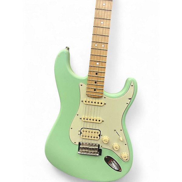 Used Fender American Performer Stratocaster HSS Seafoam Green Solid Body Electric Guitar
