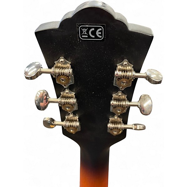 Used Guild F250CE Sunburst Acoustic Electric Guitar