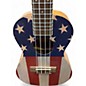 Used Mitchell STARS & STRIPES CONCERT UKULELE Red White and Blue Ukulele