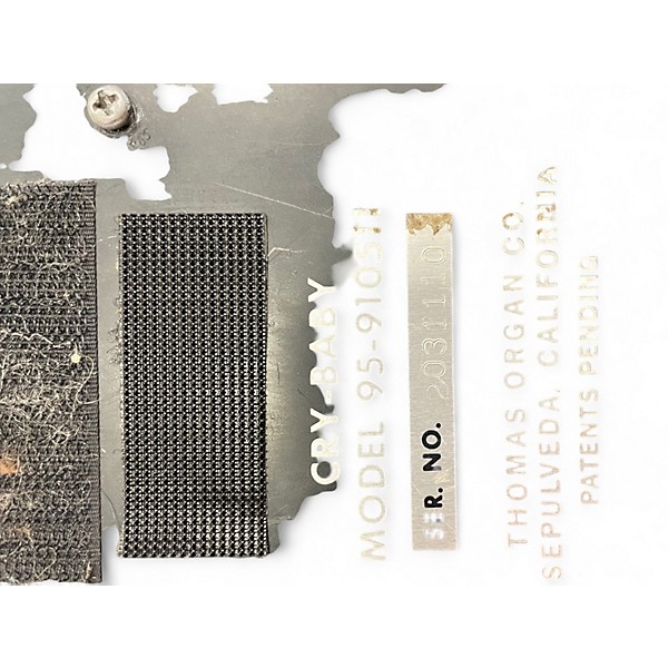 Used Thomas Organ Company CRY-BABY 95-910511 Effect Pedal