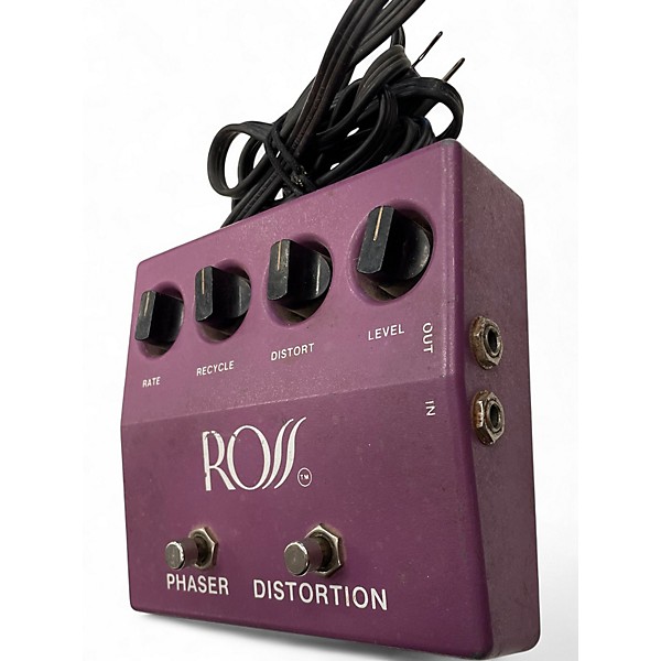 Used Ross PHASER/DISTORTION Effect Pedal