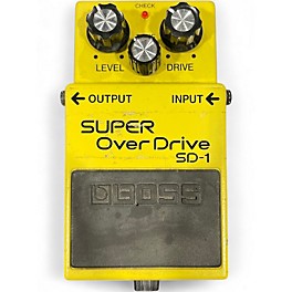 Used BOSS SD1 Super Overdrive Effect Pedal