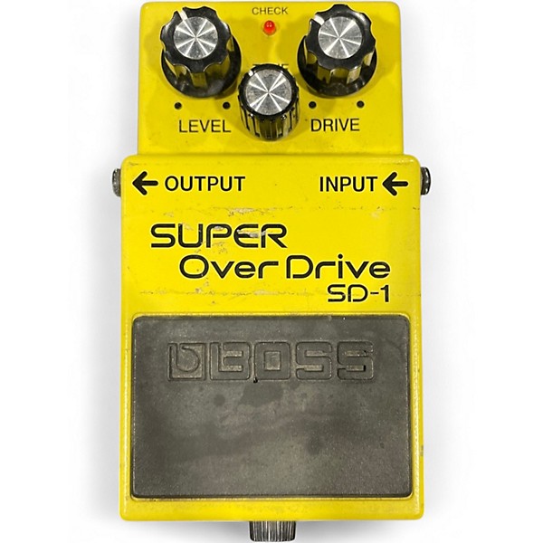 Used BOSS SD1 Super Overdrive Effect Pedal