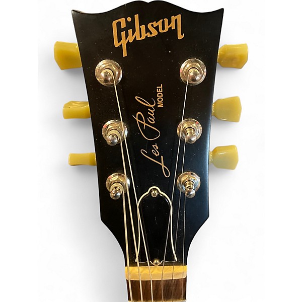 Used 2016 Gibson 1950S Tribute Les Paul Studio Lemonburst Solid Body Electric Guitar