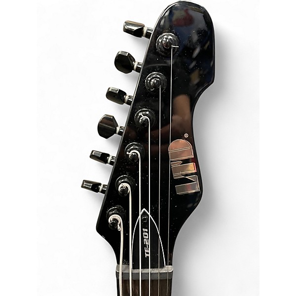 Used ESP LTD TE-201 Black Solid Body Electric Guitar