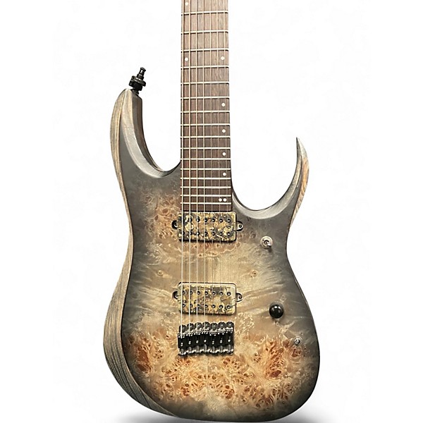 Used Ibanez rgd71 alpa Charcoal Solid Body Electric Guitar