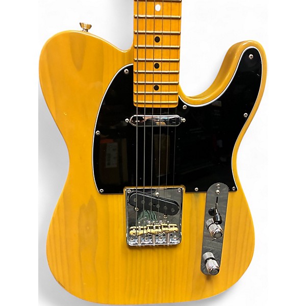 Used 2024 Fender American Professional II Telecaster Butterscotch Blonde W/CASE Solid Body Electric Guitar