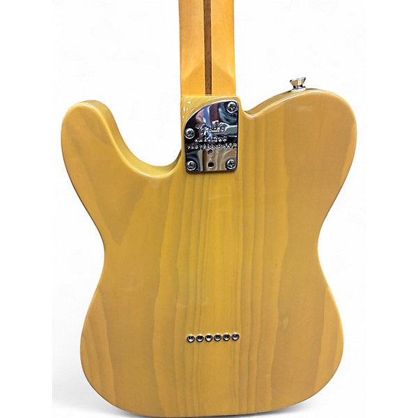 Used 2024 Fender American Professional II Telecaster Butterscotch Blonde W/CASE Solid Body Electric Guitar