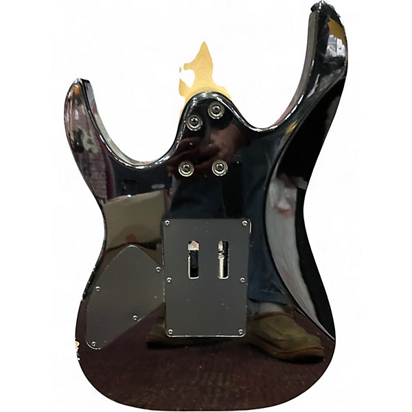 Used Ibanez GRG121SP Black Solid Body Electric Guitar