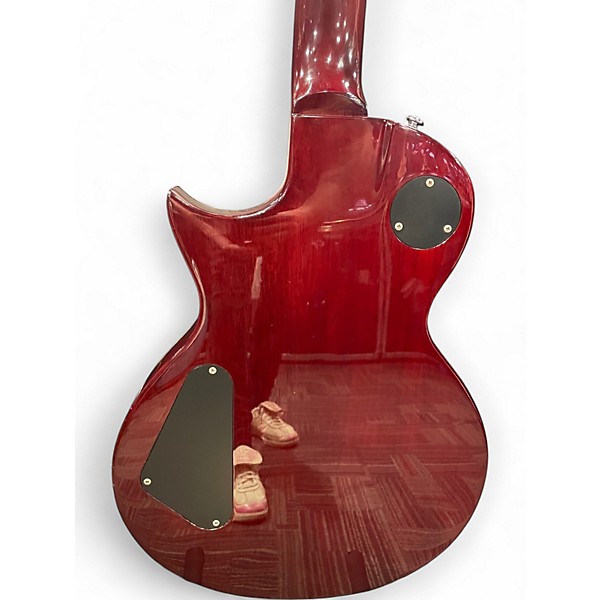 Used ESP LTD EC401VF Faded Cherry Sunburst Solid Body Electric Guitar