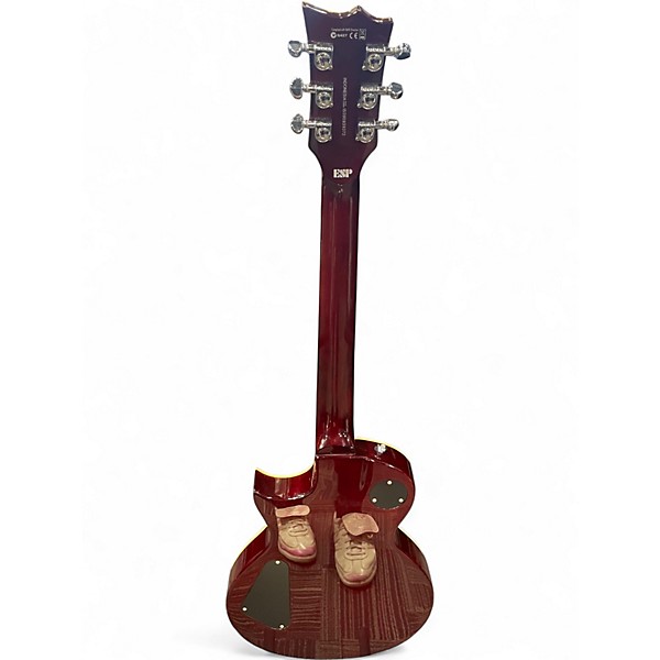 Used ESP LTD EC401VF Faded Cherry Sunburst Solid Body Electric Guitar