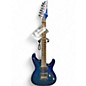 Used Ibanez S670QM Blue Solid Body Electric Guitar thumbnail