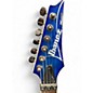 Used Ibanez S670QM Blue Solid Body Electric Guitar