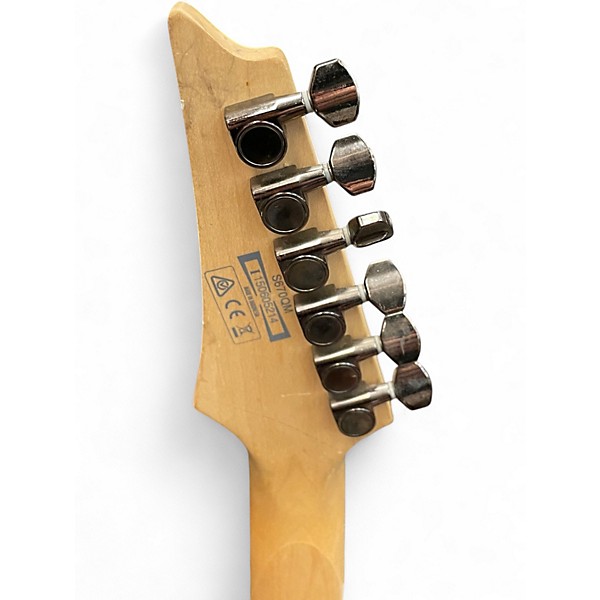 Used Ibanez S670QM Blue Solid Body Electric Guitar