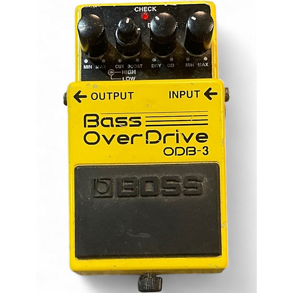 Used BOSS ODB3 Bass Overdrive Bass Effect Pedal