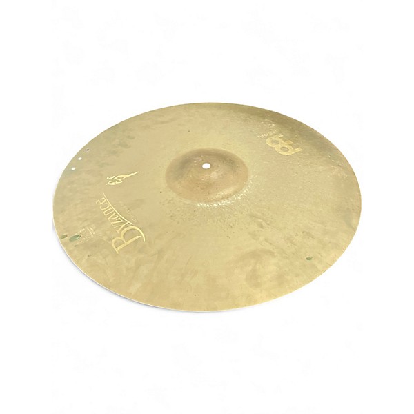 Used MEINL 22in Byzance Sand Crash Ride Cymbal