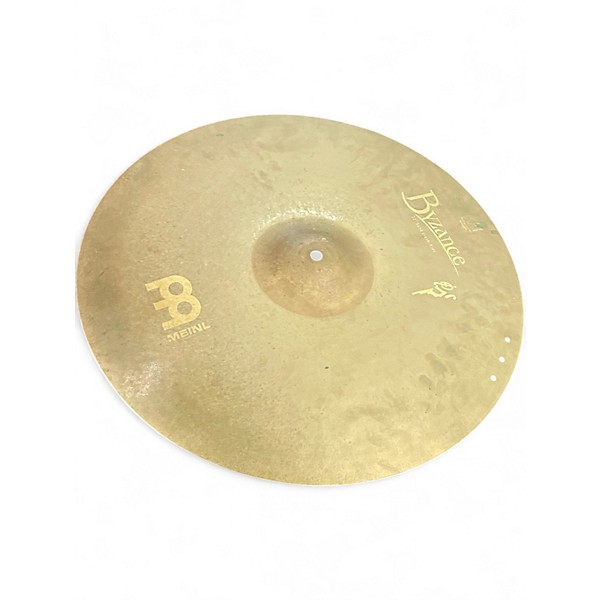 Used MEINL 22in Byzance Sand Crash Ride Cymbal