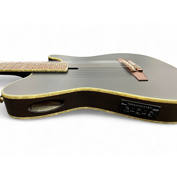 Used Ibanez TOD10N Black Classical Acoustic Guitar