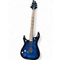 Used Schecter Guitar Research OMEN ELITE 6 Trans Blue Solid Body Electric Guitar thumbnail